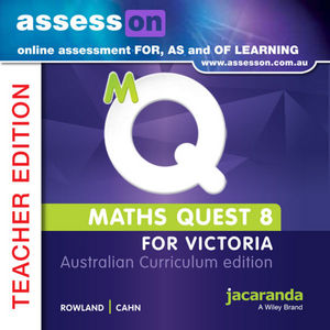 Assesson Maths Quest 8 Australian Curriculum Victoria Edition Teacher Edition (Online Puchase)