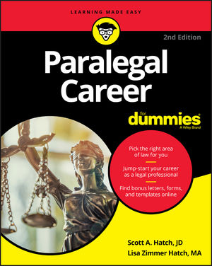 Paralegal Career For Dummies, 2nd Edition