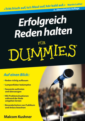 Erfolgreich Reden halten f&uuml;r Dummies, 2. Auflage