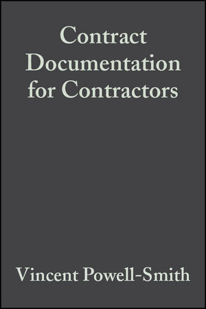 Contract Documentation for Contractors, 3rd Edition