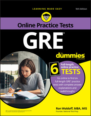 Gre For Dummies With Online Practice Tests 9th Edition Wiley