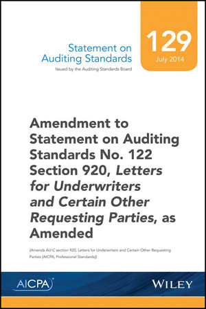 Statement on Auditing Standards, Number 129