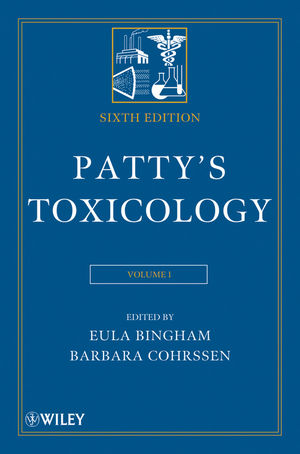 Patty's Toxicology, 6 Volume Set, 6th Edition | Wiley