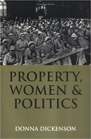 Property, Women and Politics: Subjects or Objects?