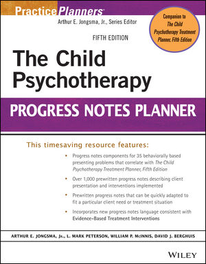 The Child Psychotherapy Progress Notes Planner, 5th Edition cover image