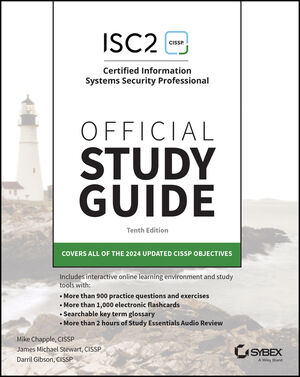 ISC2 CISSP Certified Information Systems Security Professional Official Study Guide, 10th Edition cover image