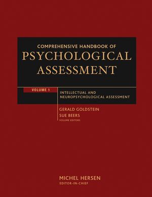 Comprehensive Handbook of Psychological Assessment Volume 1