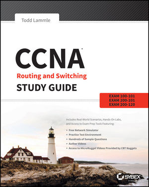 CCNA Routing and Switching Study Guide: Exams 100-101, 200-101, and 200-120 (1118749618) cover image