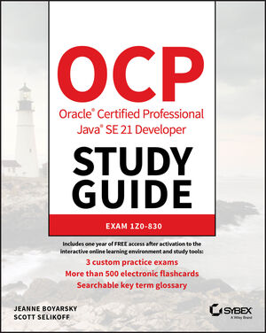 OCP Oracle Certified Professional Java SE 21 Developer Study Guide cover image