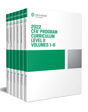 2022 CFA Program Curriculum Level II Box Set | Wiley