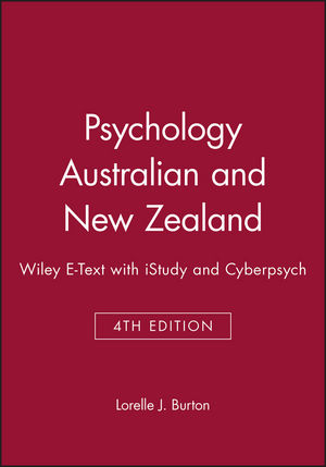 Psychology, 4th Australian and New Zealand Edition wth iStudy and CyberPsych