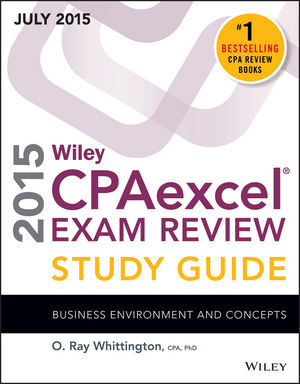 Wiley CPAexcel Exam Review 2015 Study Guide July: Business Environment and Concepts