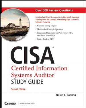 CISA Certified Information Systems Auditor Study Guide, 2nd Edition (0470231521) cover image