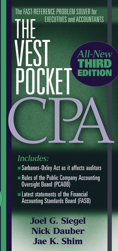 The Vest Pocket CPA, 3rd Edition