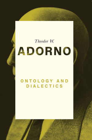 Ontology and Dialectics: 1960-61 Book Cover