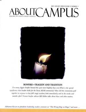 About Campus: Enriching the Student Learning Experience, Volume 5, Number 3, 2000