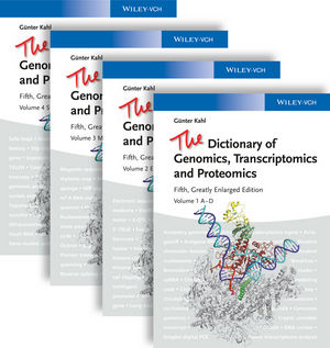 The Dictionary of Genomics, Transcriptomics and Proteomics, 4 Volume Set, 5th Edition