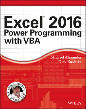 using vba in excel 2016