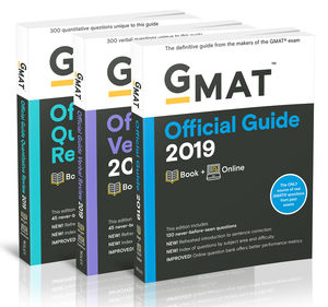 GMAT Official Guide 2019 Bundle: Books + Online | Wiley