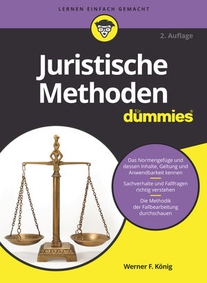 Juristische Methoden f&uuml;r Dummies, 2. Auflage