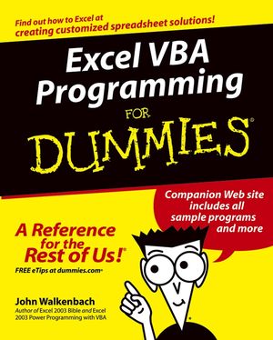 Excel 2013 Power Programming with VBA | Wiley