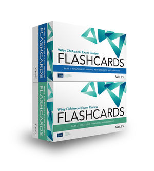 Wiley Cmaexcel Exam Review 2020 Flashcards Complete Set Wiley