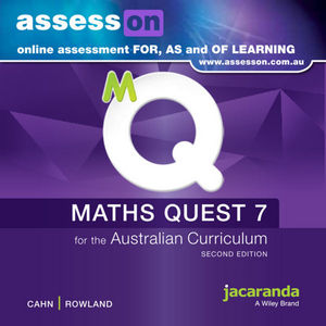 Assesson Maths Quest 7 For The Australian Curriculum 2E (Online Purchase)