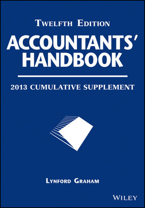 Accountants' Handbook, 2013 Cumulative Supplement, 12th Edition