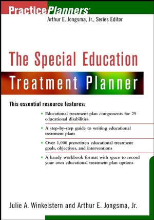 The Special Education Treatment Planner cover image