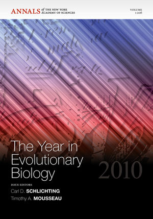 The Year in Evolutionary Biology 2010, Volume 1206