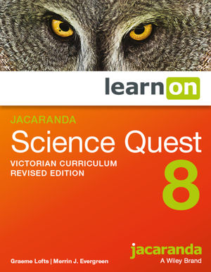 Jacaranda Science Quest 8 Victorian Curriculum LearnOn (Online Purchase)