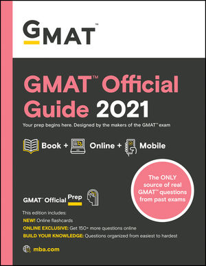 GMAT Official Guide 2021, Book + Online Question Bank | Wiley