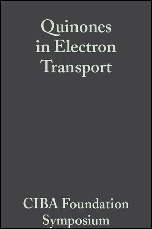 Quinones in Electron Transport
