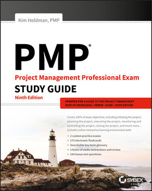 PMP: Project Management Professional Exam Study Guide, 9th Edition (111942092X) cover image