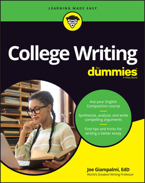 how to write a college paper for dummies