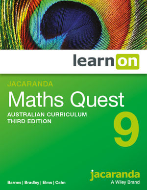 Jacaranda Maths Quest 9 Australian Curriculum learnON (Online Purchase)