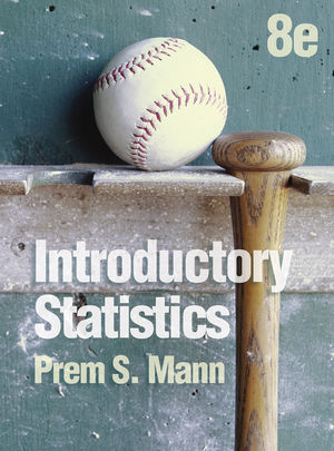 Introductory Statistics 8e + WileyPLUS Registration Card