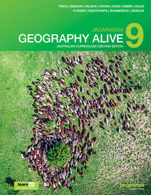 Jacaranda Geography Alive 9 Australian Curriculum 2e learnON & Print