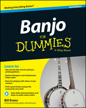 Banjo For Dummies: Book + Online Video and Audio Instruction, 2nd Edition