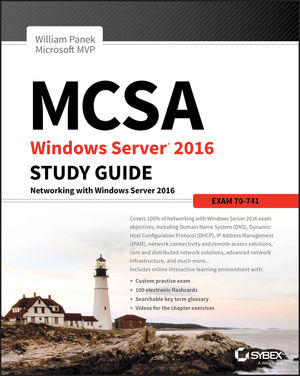 MCSA Windows Server 2016 Study Guide: Exam 70-741 (1119359333) cover image