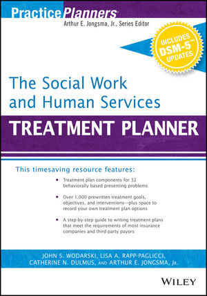 The Social Work and Human Services Treatment Planner, with DSM 5 Updates cover image