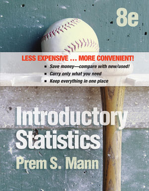 Introductory Statistics 8e Binder Ready Version + WileyPLUS Registration Card