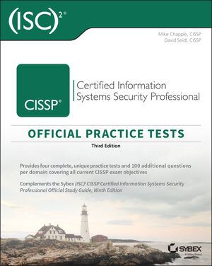 (ISC)2 CISSP Certified Information Systems Security Professional Official Practice Tests, 3rd Edition cover image