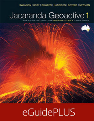 Geoactive 1 NSW Australian Curriculum Edition Stage 4 eGuidePLUS (Online Purchase)