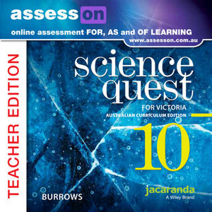 Assesson Science Quest 10 Australian Curriculum Victorian Edition Teacher (Online Purchase)