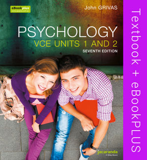 Psychology: VCE Units 1 and 2 & eBookPLUS, 7th Edition