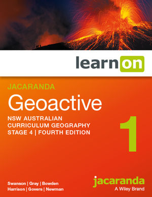 Jacaranda Geoactive Stage 4 NSW Australian curriculum learnON (Online Purchase)