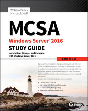 MCSA Windows Server 2016 Study Guide: Exam 70-740 cover image