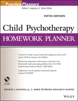 child psychotherapy homework planner