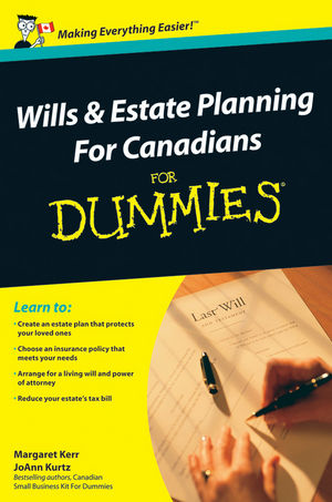 Wills and Estate Planning For Canadians For Dummies, 2nd Edition